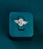 Classic Oval Pear Trilogy Ring