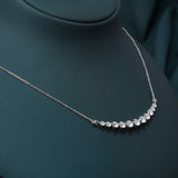 Romy Round Line Necklace