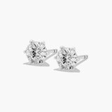 Signature Round 6-Prong Diamond Stud Earring