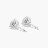 Elegant Round 3-Prong Diamond Studs