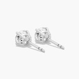 Timeless Round 4-Prong Diamond Stud Earrings