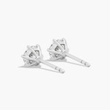 Signature Round 6-Prong Diamond Stud Earring
