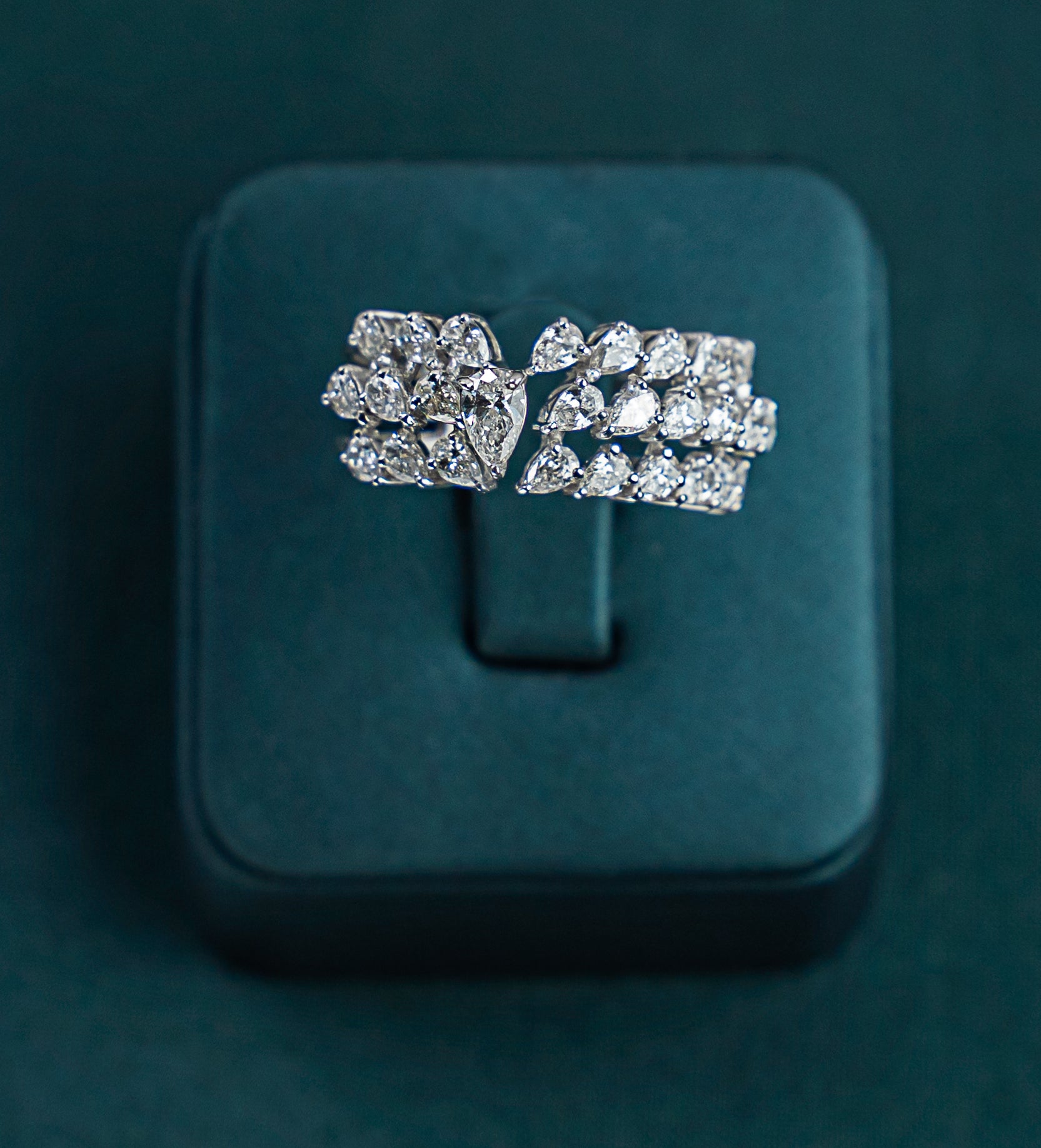 Clemence Cluster Wrap Ring