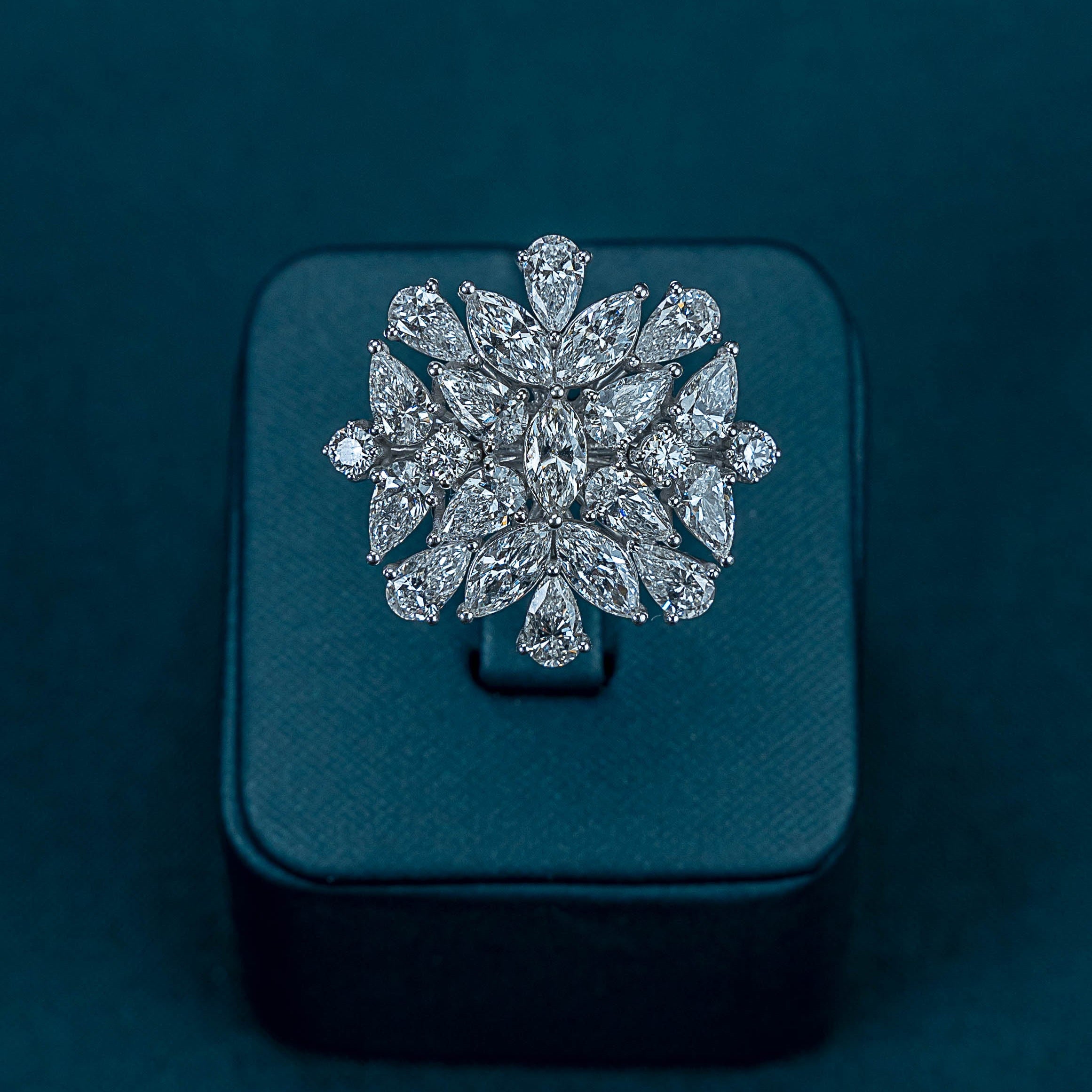 Josephine Floral Cluster Ring