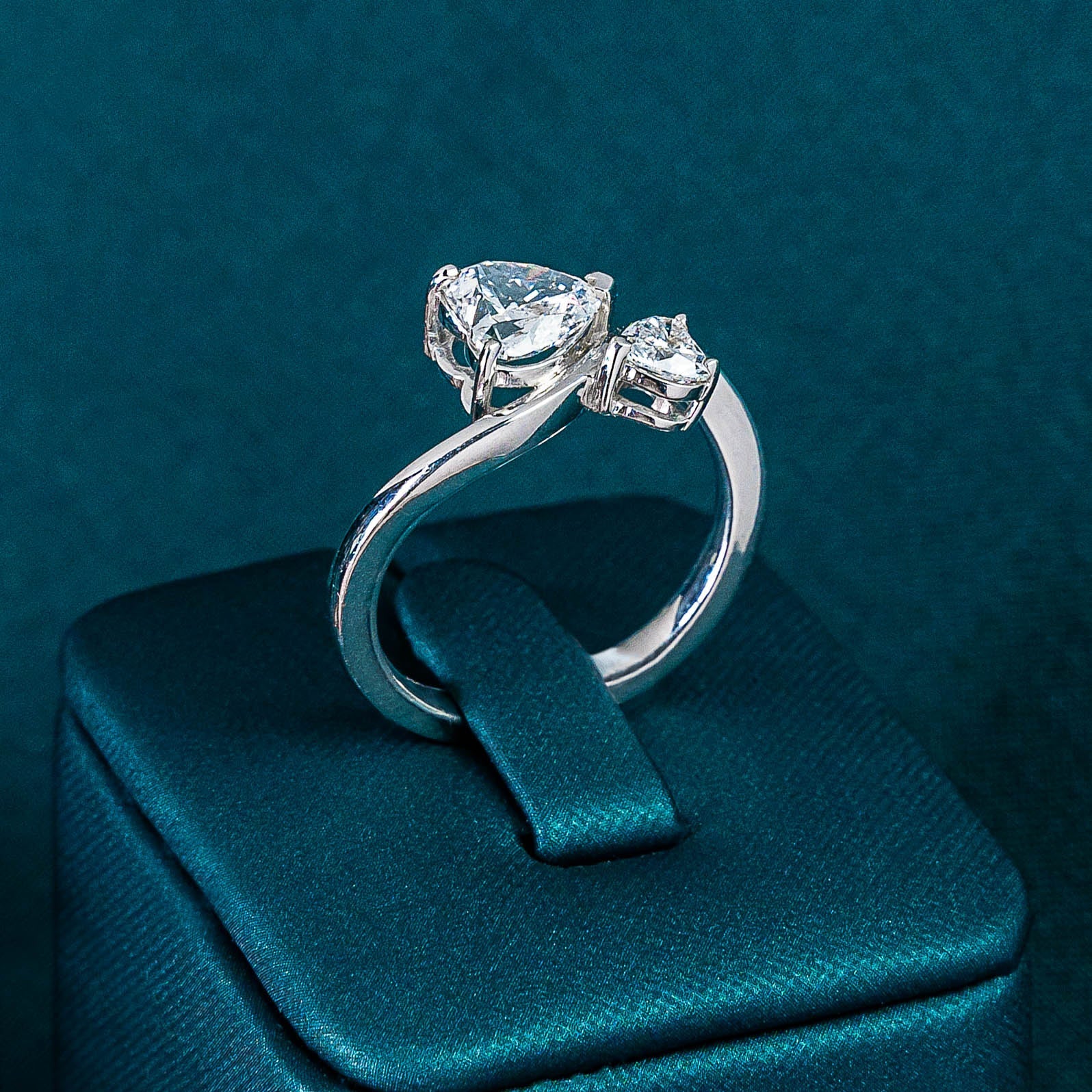 Heloise Heart Toi et Moi Ring