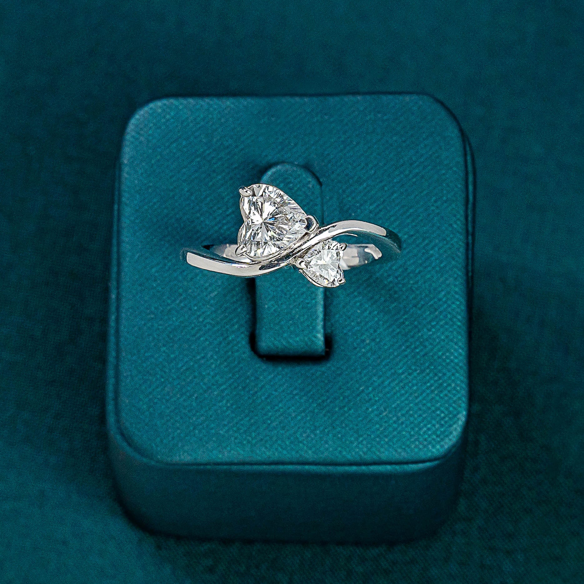 Heloise Heart Toi et Moi Ring