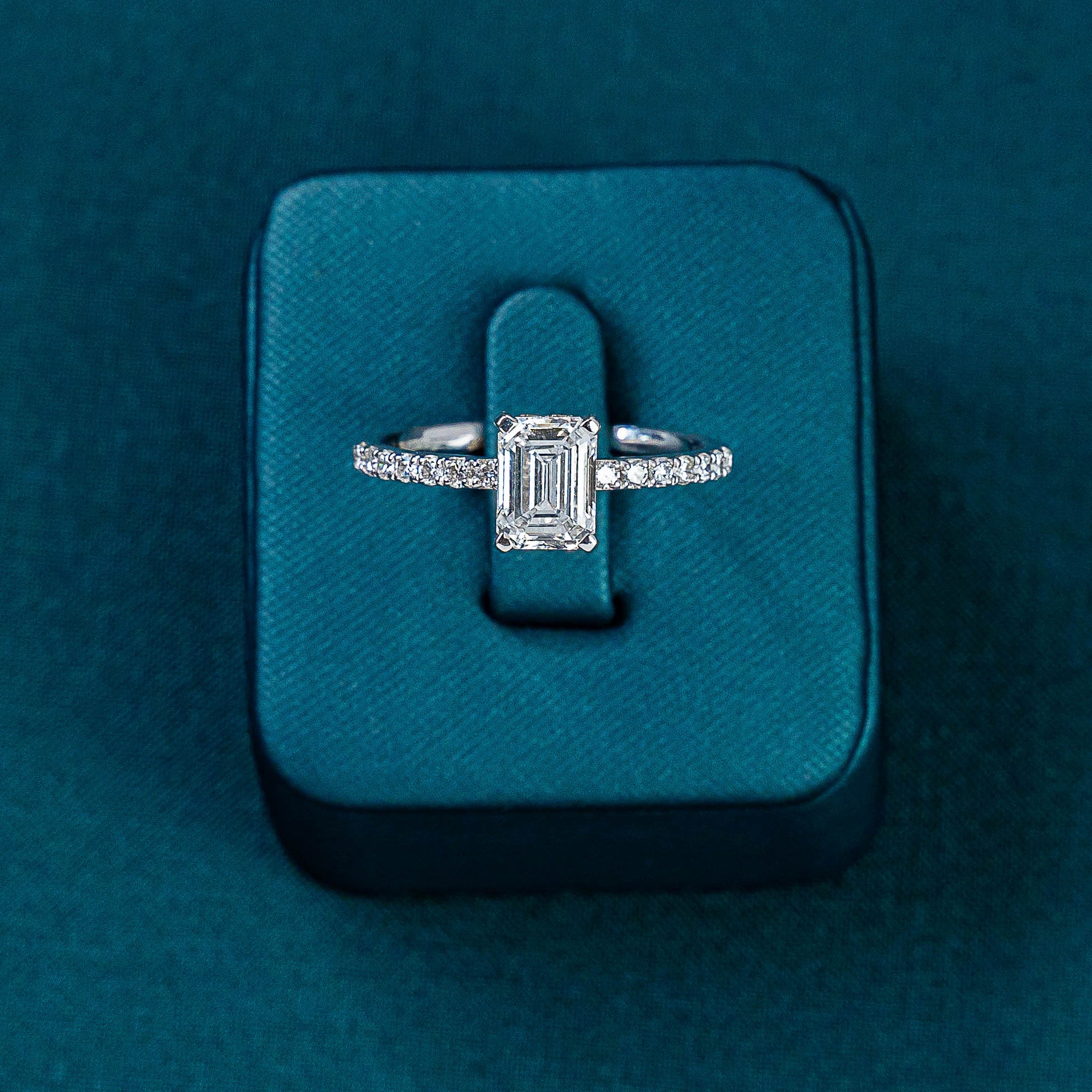 Linette Emerald Solitaire Ring