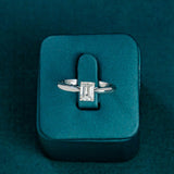 Glaze Emerald Ring