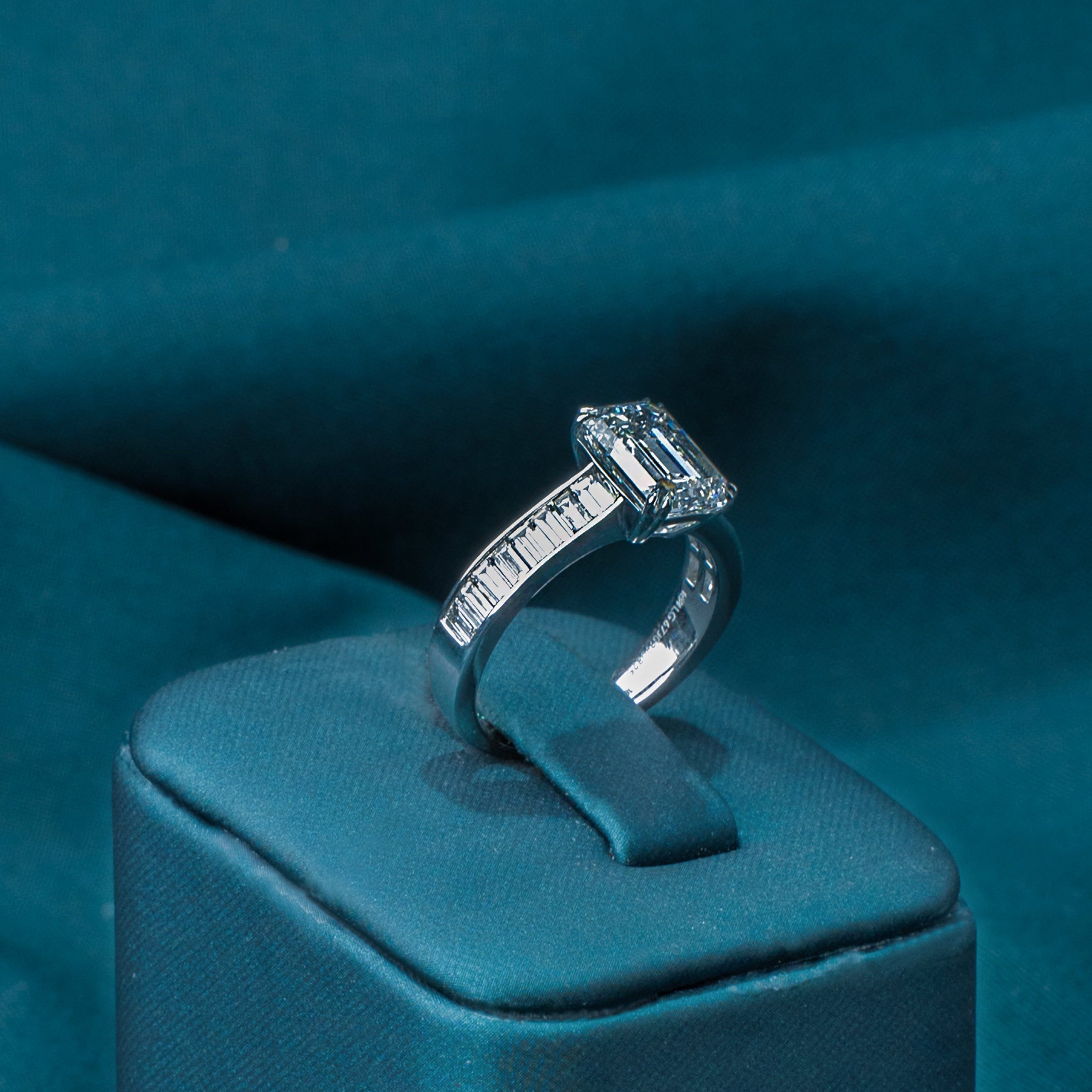 Eleanore Emerald Solitaire Ring