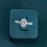 The Crown Oval Pave