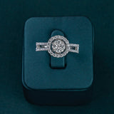 Marceline Round Halo Ring
