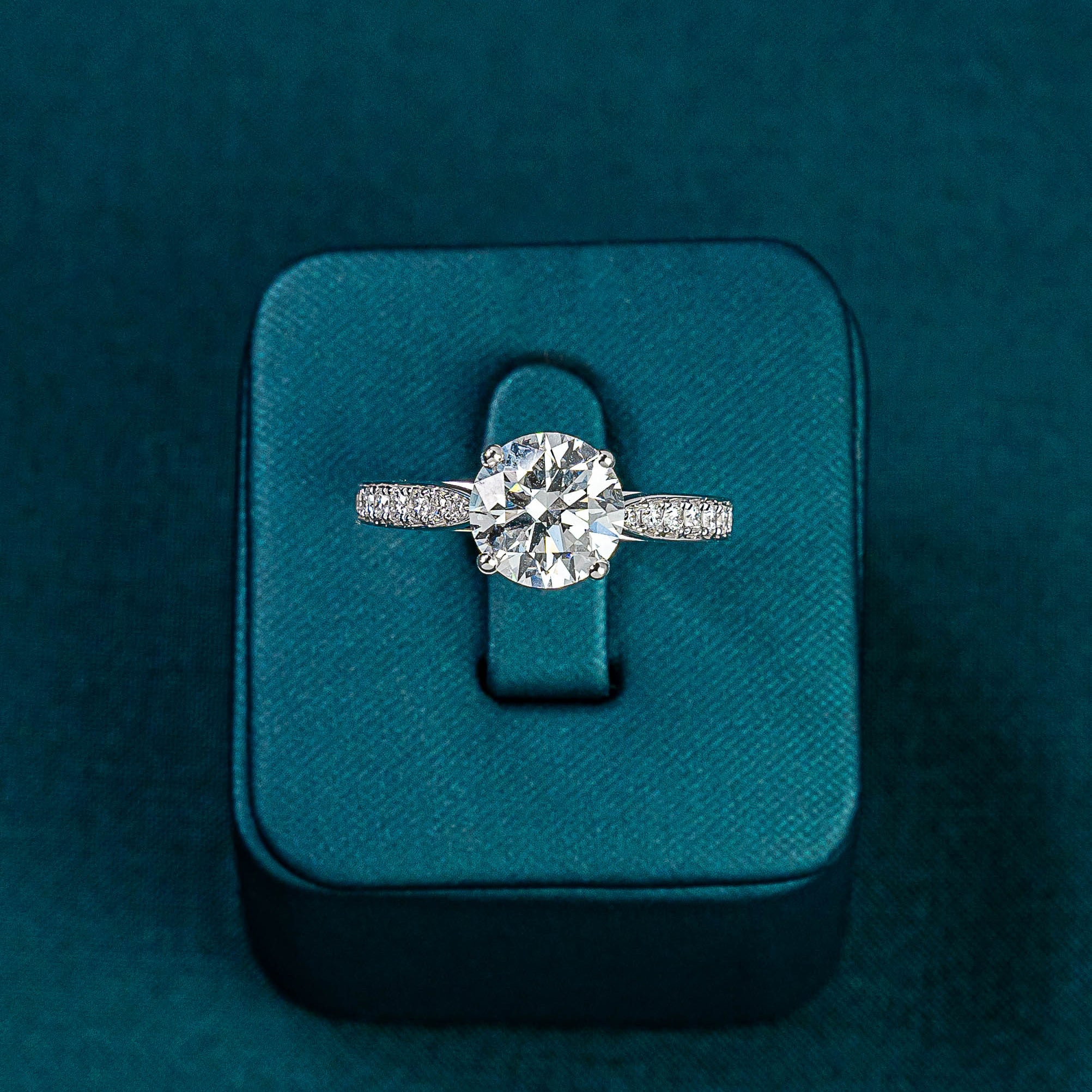 The Bridge Peak Emerald Ring