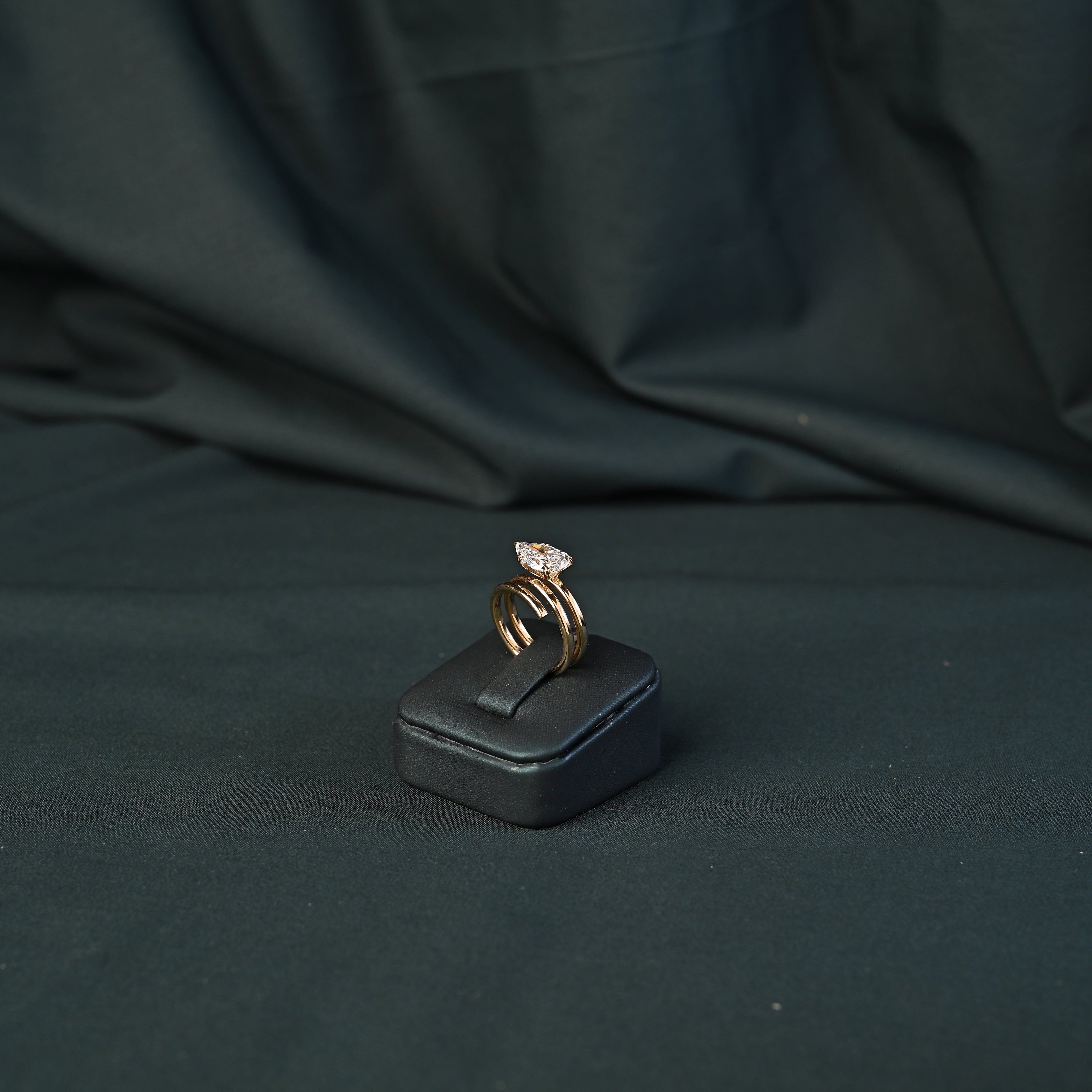 Noemie Pear Ring