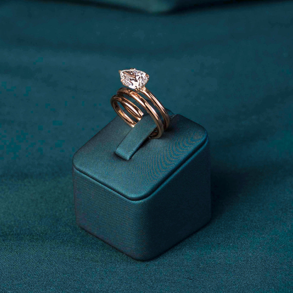 Agnes Pear Ring