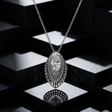 Stria Solenne Marquise Pendant