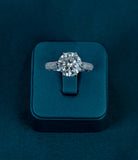 The Crown Round Brilliant Pave