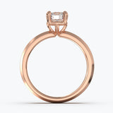 The Elegante Round Brilliant - Rose Gold / 0.5 ct - Evermore Diamonds