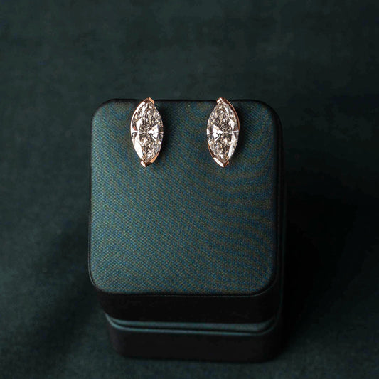 The Sylvan Marquise Studs 2543
