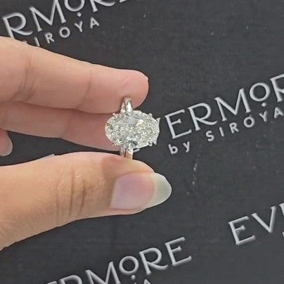 Classic Oval Solitaire Ring