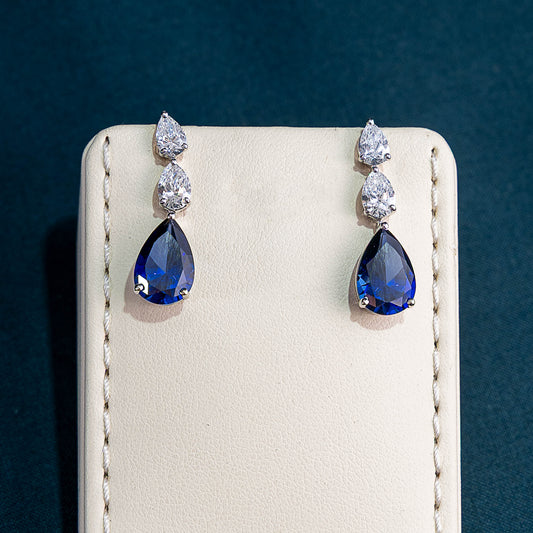 Valeria Sapphire Drop Earrings 2051