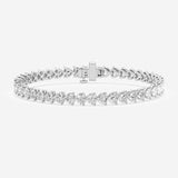 Heart Tennis Bracelet