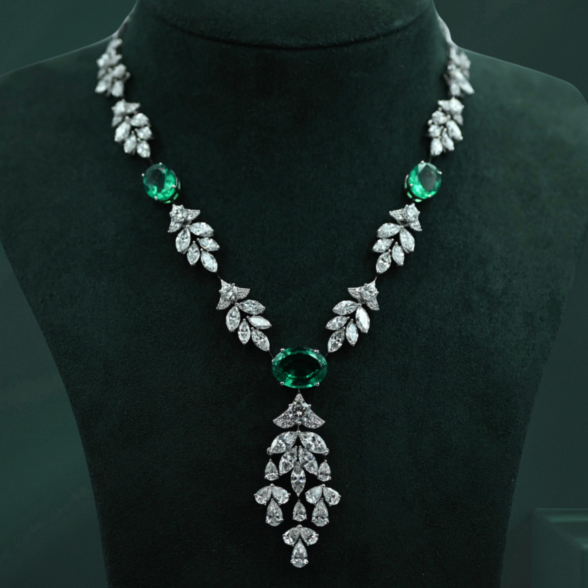 Virelle Emerald Necklace
