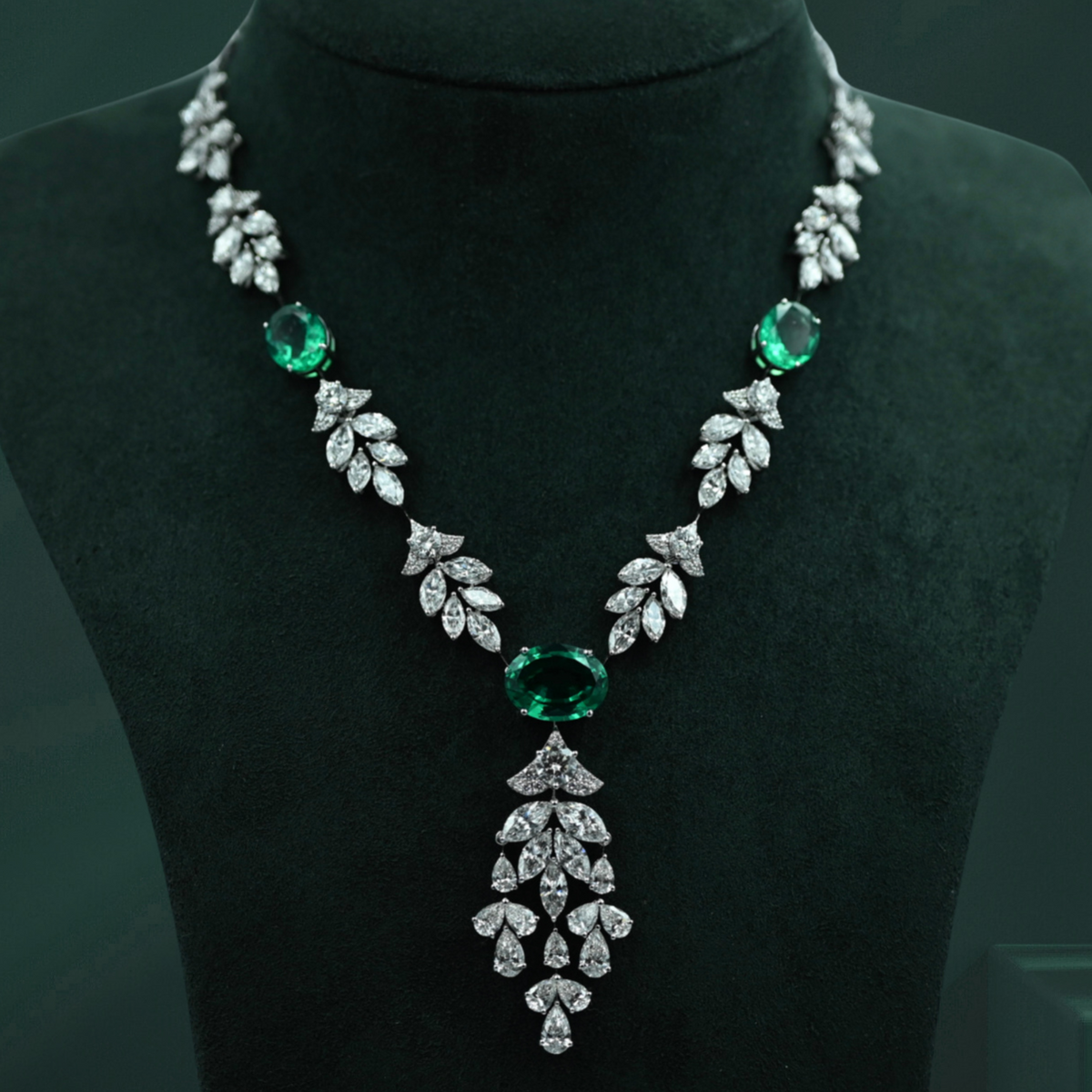 Virelle Emerald Necklace
