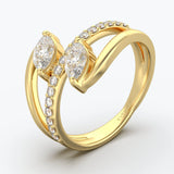The Eclipse Marquise Ring