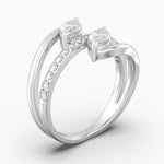 The Akin Marquise Cut - White Gold / 0.5 ct - Evermore Diamonds