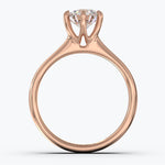 The Alto Round Brilliant - Rose Gold / 0.5 ct - Evermore Diamonds