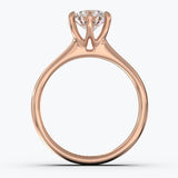 The Alto Round Brilliant - Rose Gold / 0.5 ct - Evermore Diamonds