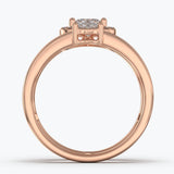 The Binary Heart Cut - Rose Gold / 0.5 ct - Evermore Diamonds