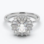 The Bloom Round Brilliant - White Gold / 0.5 ct - Evermore Diamonds