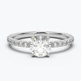 The Bridge Round Brilliant - White Gold / 0.5 ct - Evermore Diamonds