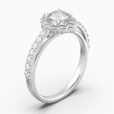 The Cupcake Round Brilliant Halo