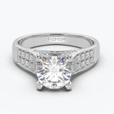 The Eleve Round Brilliant - White Gold / 0.5 ct - Evermore Diamonds