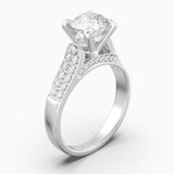 The Eleve Round Brilliant - White Gold / 0.5 ct - Evermore Diamonds