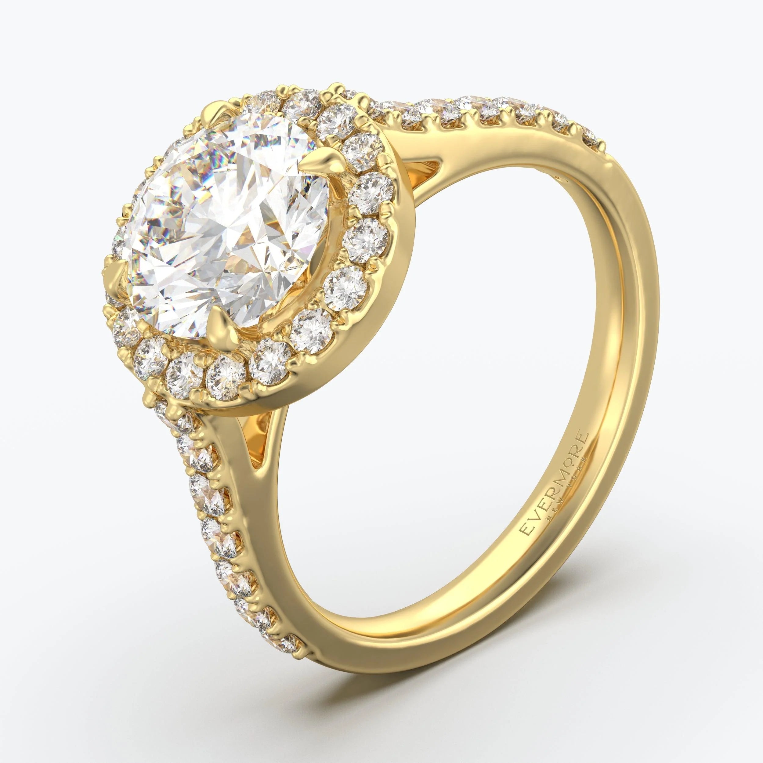 The Gabriel Round Brilliant Halo