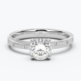 The Stars Round Brilliant - White Gold / 0.5 ct - Evermore Diamonds